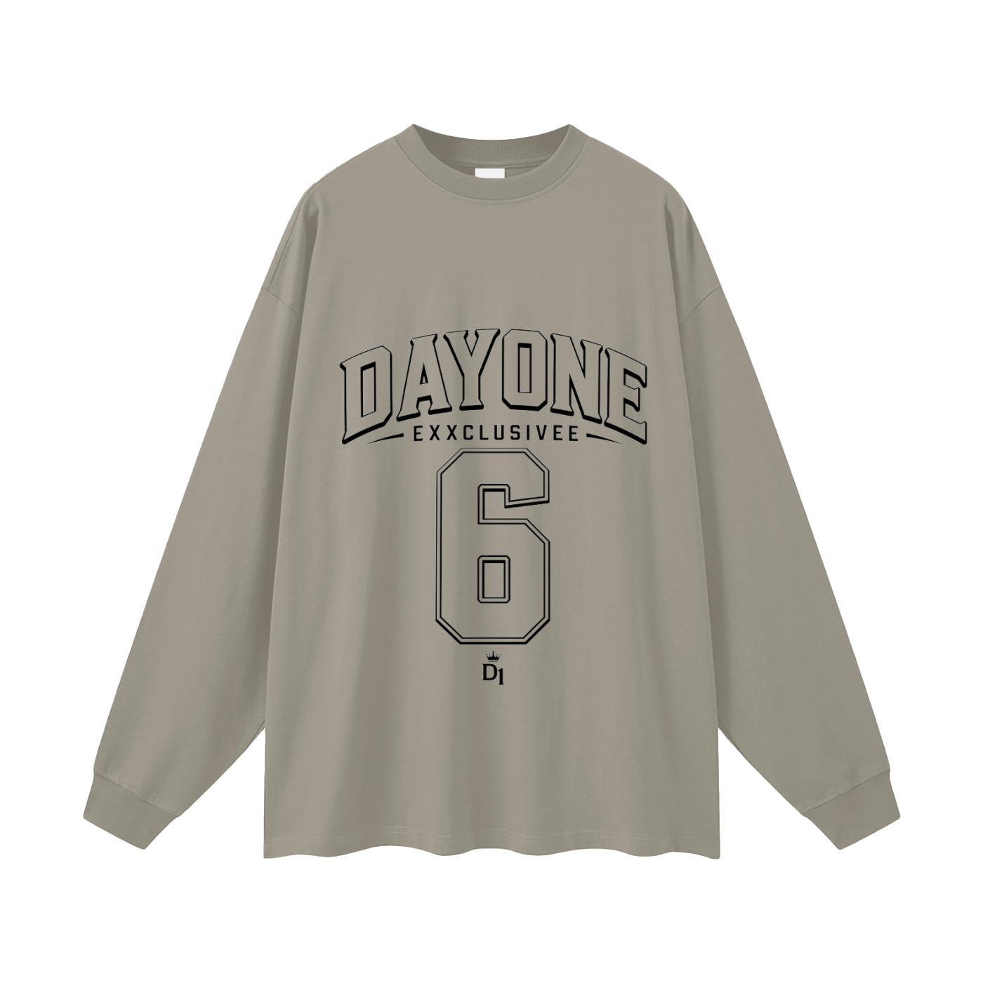 Oversized Unisex Long Sleeve T-Shirt