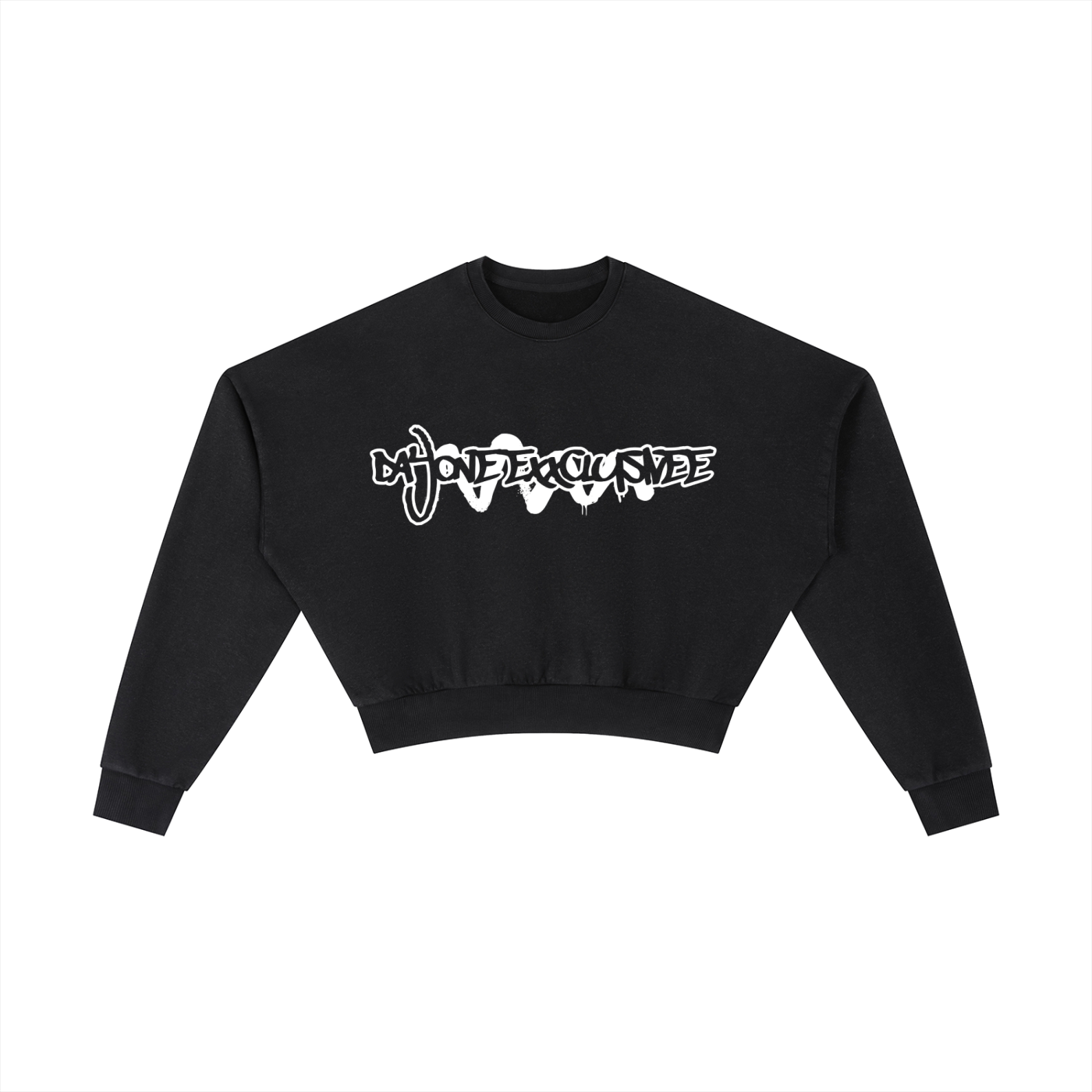 Vintage Washed Cropped Sweatshirt