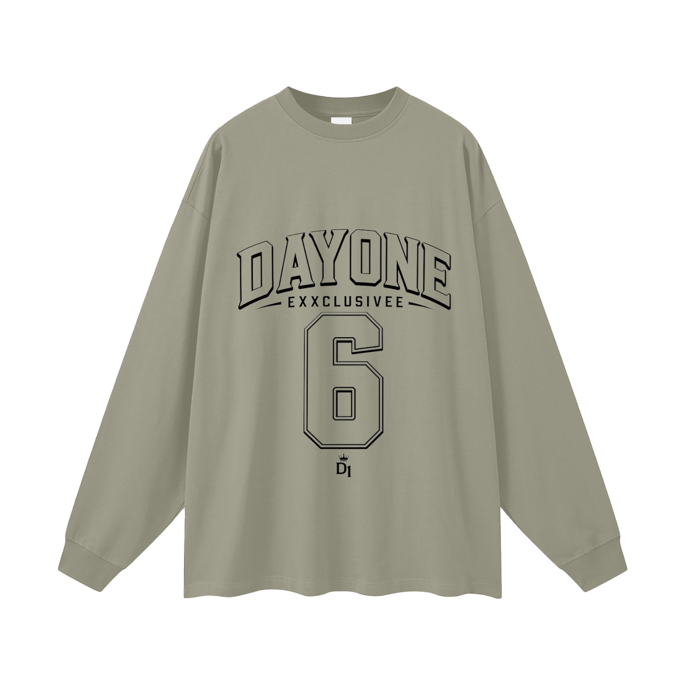 Oversized Unisex Long Sleeve T-Shirt