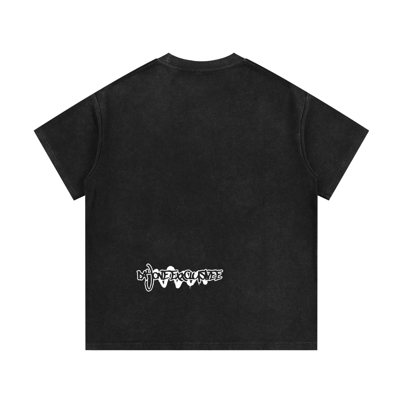 Mineral Wash Waffle Knit T-Shirt