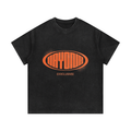 Mineral Wash Waffle Knit T-Shirt