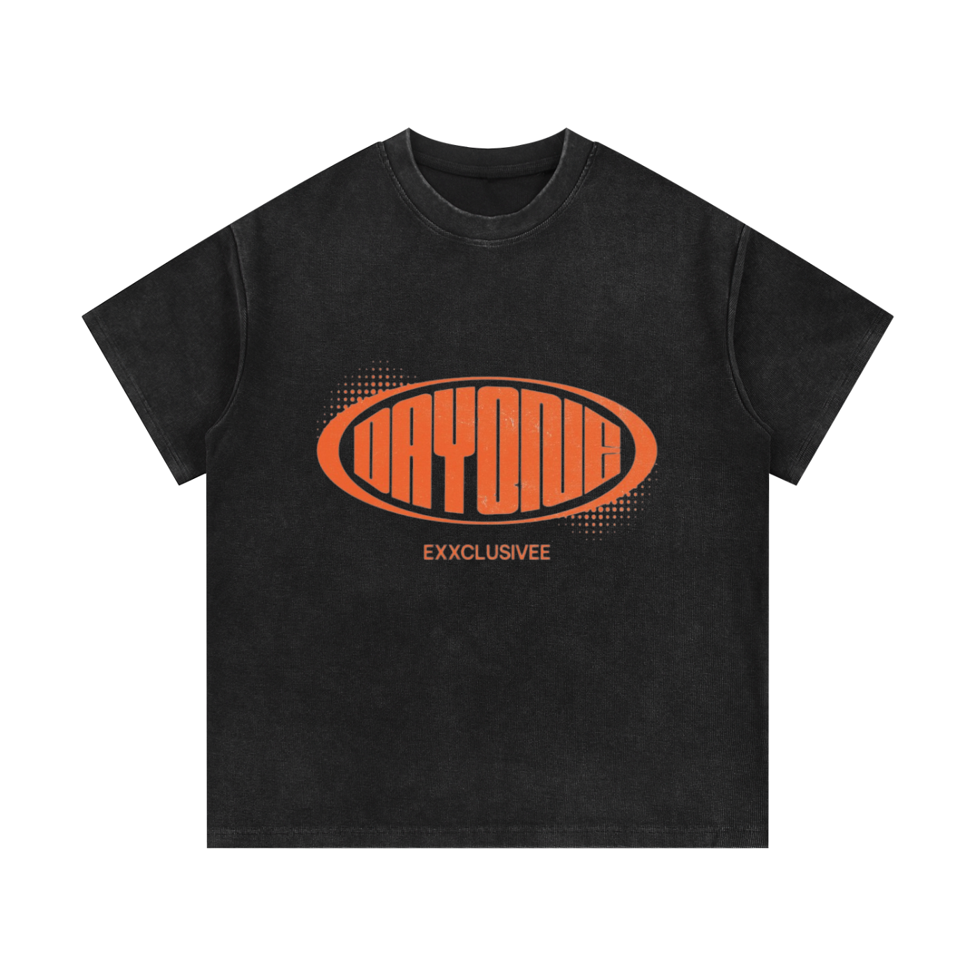 Mineral Wash Waffle Knit T-Shirt