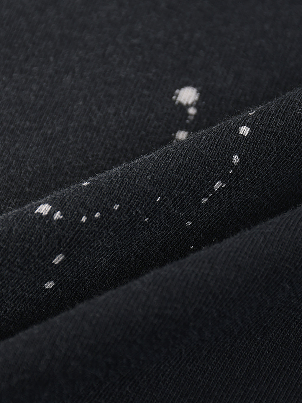Hand-Frayed Sunfade Paint Splatter T-Shirt